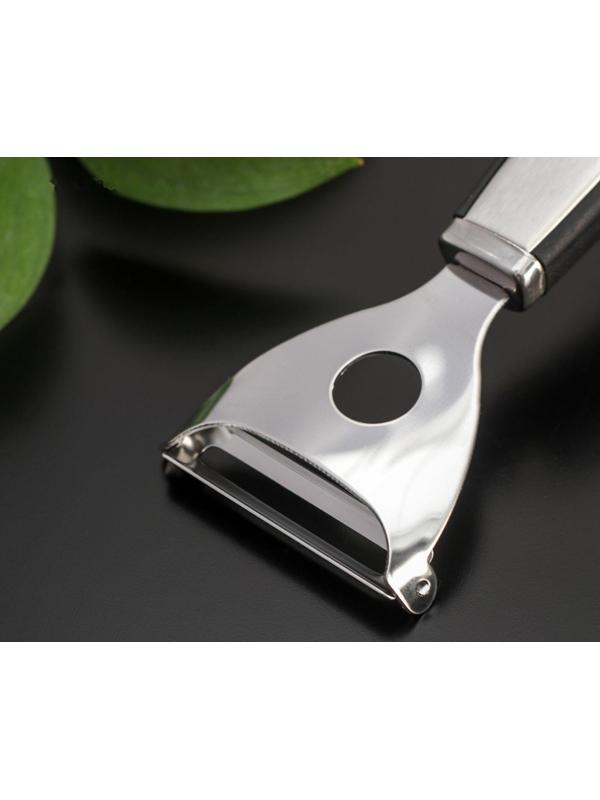 Овощечистка Доляна Blаde, 18 см, ручка sоft tоuch, цвет МИКС