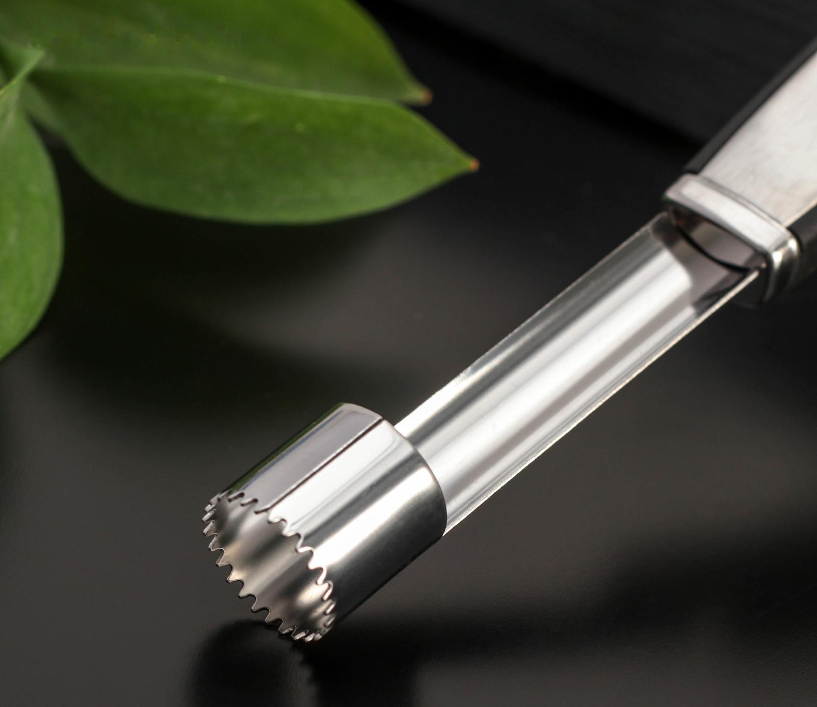 Нож для сердцевины Доляна Blade, 21 см, ручка soft touch, цвет чёрный