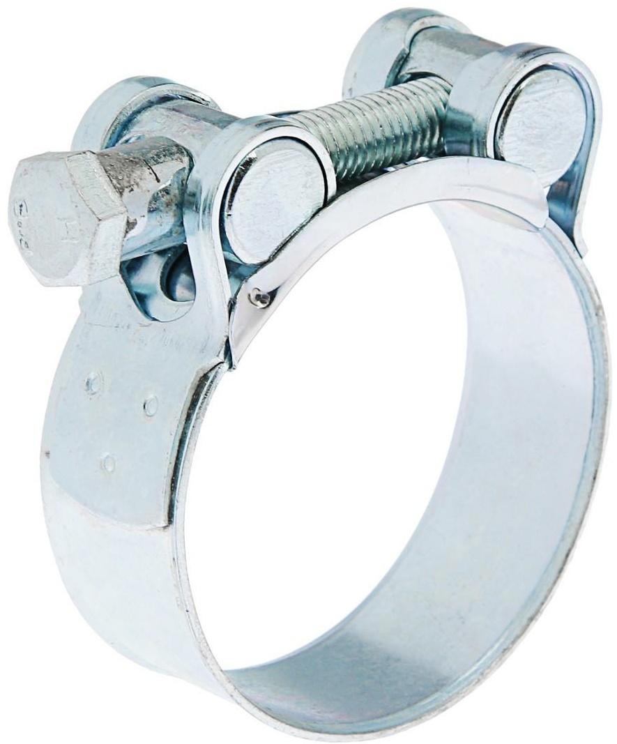 Хомут силовой MGF, диаметр 52-55 мм, оцинкованный
