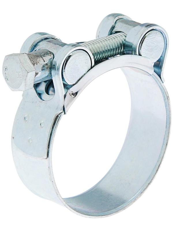 Хомут силовой MGF, диаметр 52-55 мм, оцинкованный