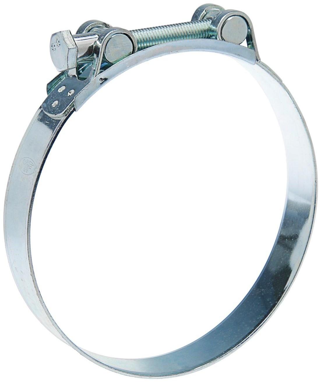 Хомут силовой MGF, диаметр 140-148 мм, оцинкованный