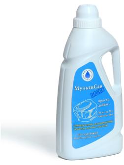 Жидкость для биотуалета универсальная «Мультисан Плюс», концентрат, 1 л
