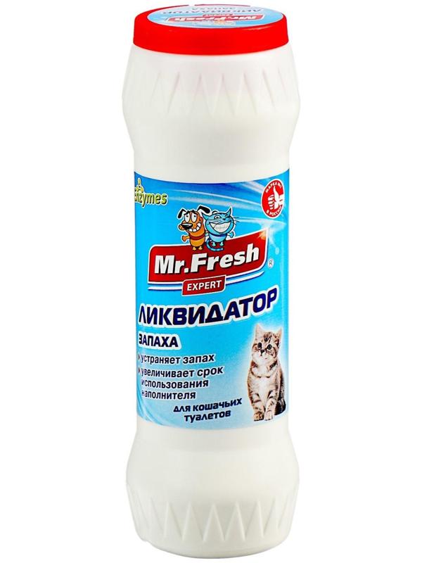 Ликвидатор запаха Mr.Fresh 2в1 для кошачьих туалетов, 500 г