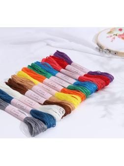 Набор ниток мулине №2, 8 ± 1 м, 12 шт