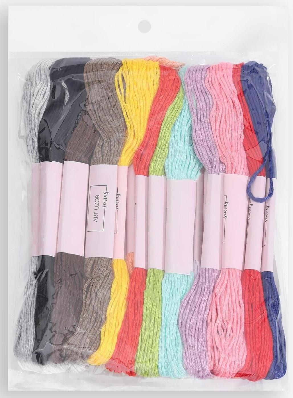 Набор ниток мулине, №3/4, 8 ± 1 м, 24 шт