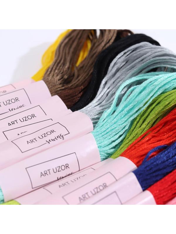 Набор ниток мулине, №3/4, 8 ± 1 м, 24 шт