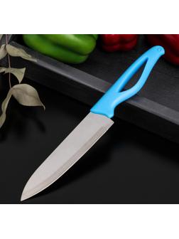 Нож кухонный Доляна «Раймонд», лезвие 14 см, цвет МИКС