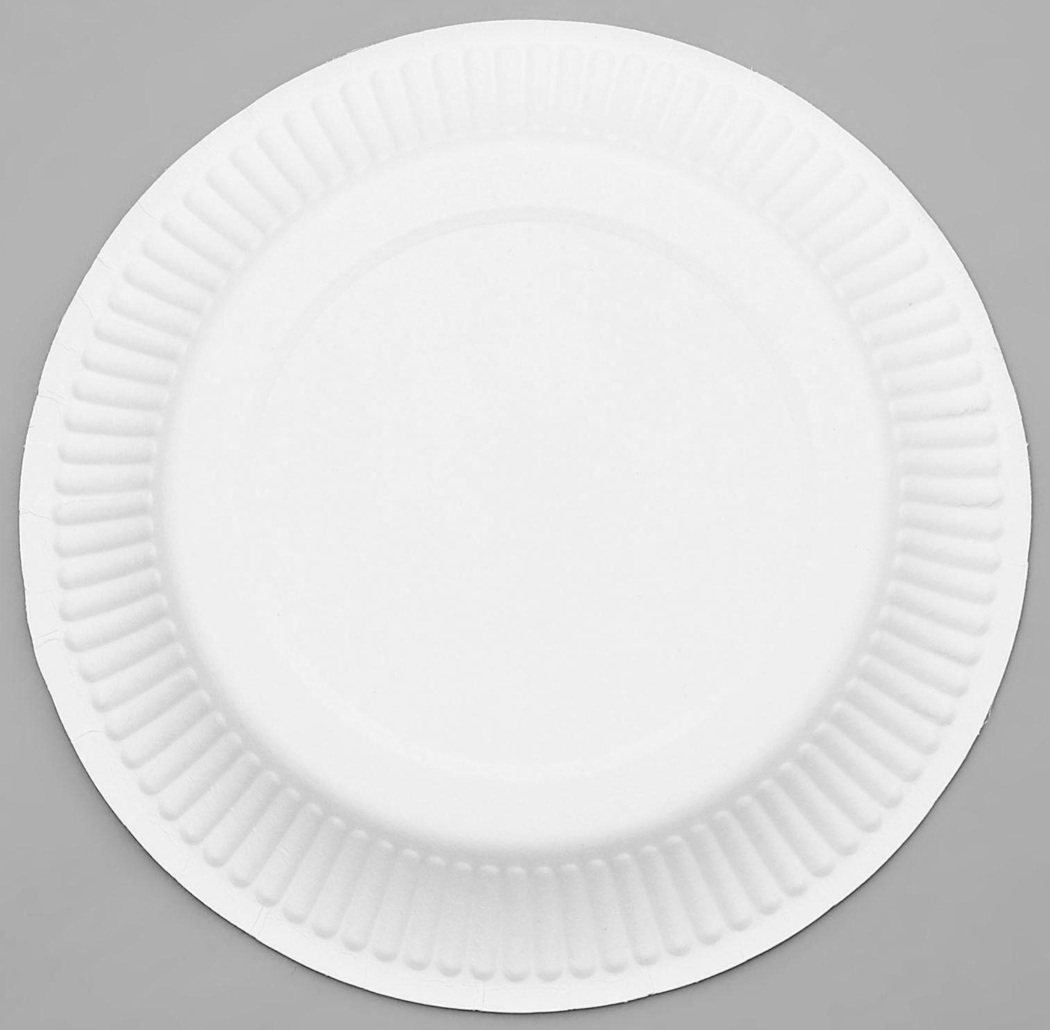 Тарелка бумажная «1 годик», девочка, 18 см