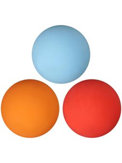 Мяч для большого тенниса, набор 3 шт, цвета МИКС