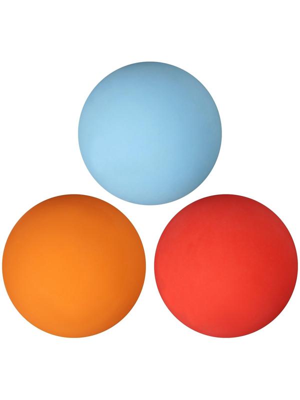 Мяч для большого тенниса, набор 3 шт, цвета МИКС