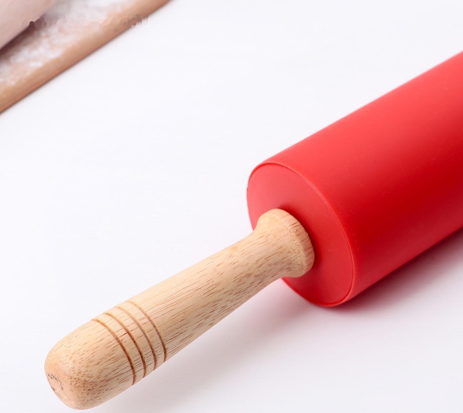 Скалка Доляна «Валенсия», 52×6,5 см, цвет МИКС