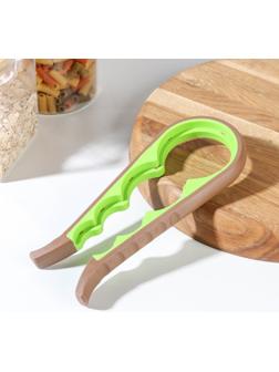 Многофункциональная открывалка для банок и бутылок Доляна, 22,5×9×2 см, цвет МИКС