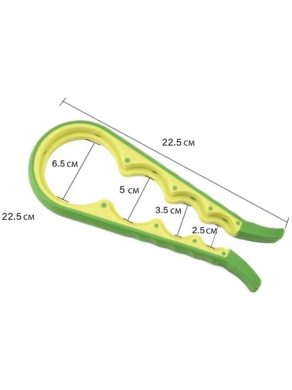 Многофункциональная открывалка для банок и бутылок Доляна, 22,5×9×2 см, цвет МИКС