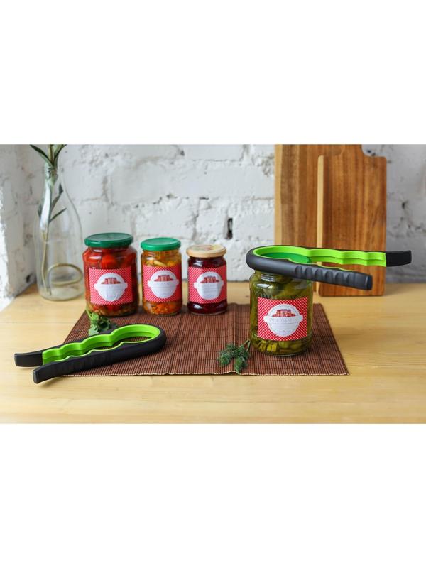 Многофункциональная открывалка для банок и бутылок Доляна, 22,5×9×2 см, цвет МИКС