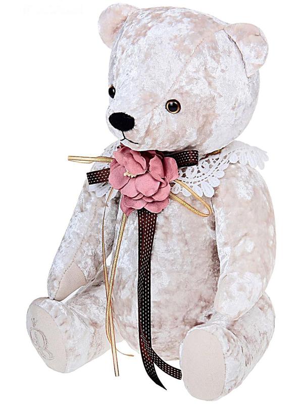 Мягкая игрушка «Медведь БернАрт», цвет белый