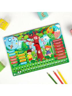 Обучающая доска «Календарь» МИКС