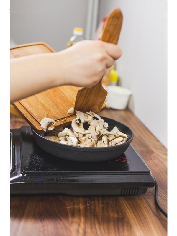 Лопатка кухонная, толстая, 30 см, черешня