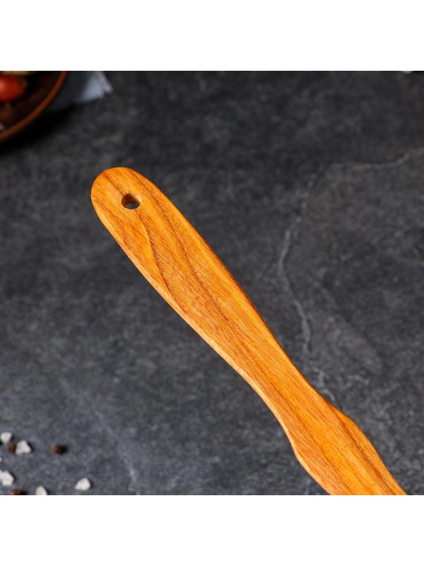 Лопатка кухонная, толстая, 30 см, черешня