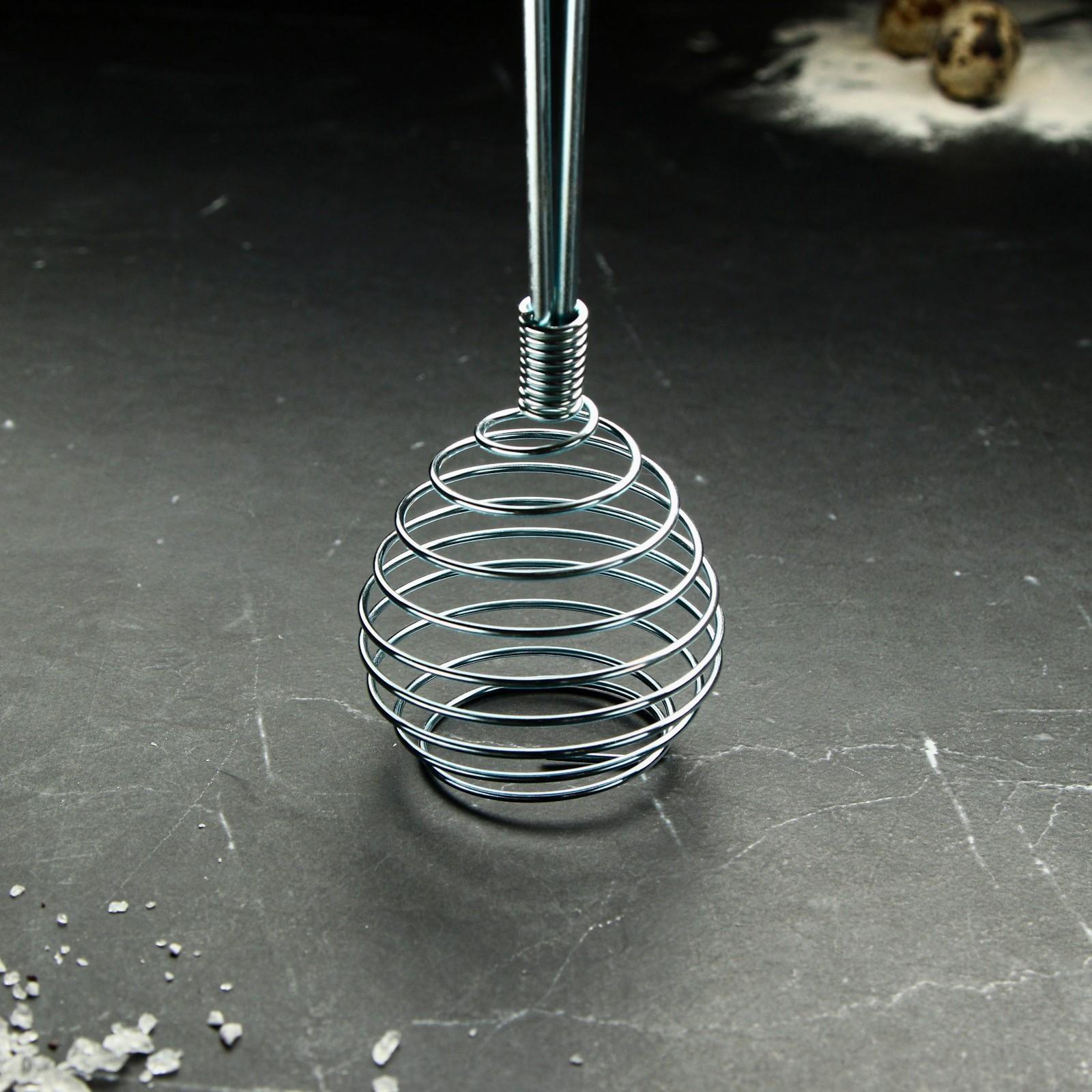 Венчик кондитерский для взбивания с металлической ручкой 