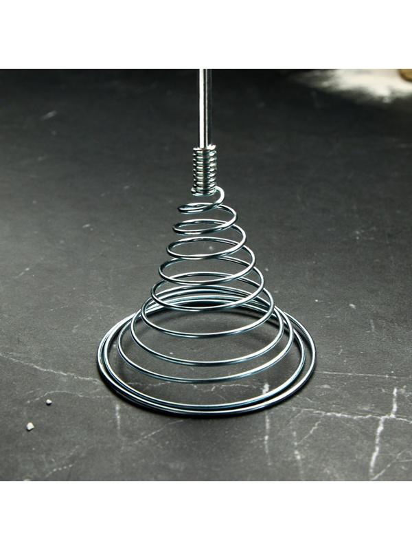 Венчик кондитерский для взбивания с деревянной ручкой 