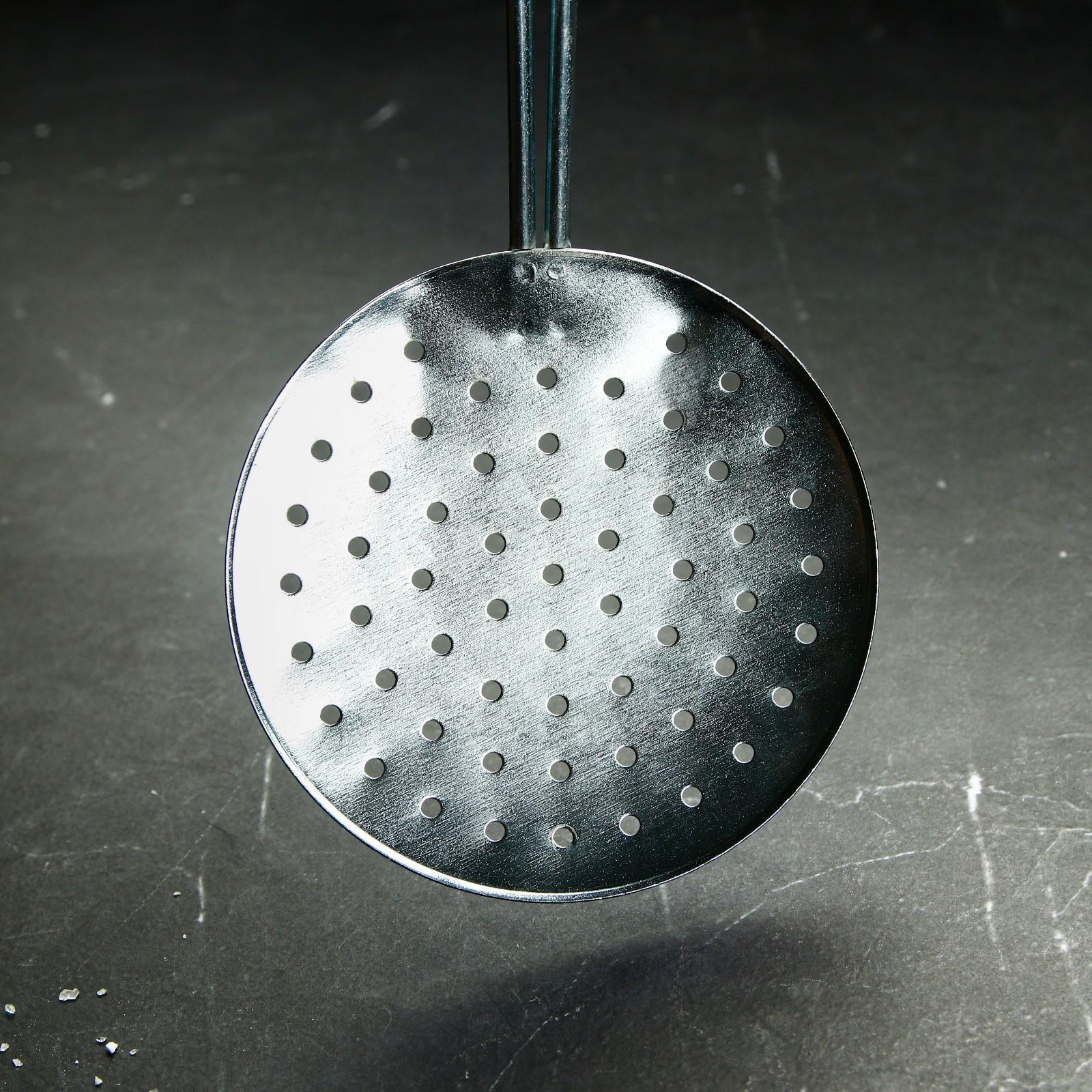 Шумовка для казана, металлическая, 30 см