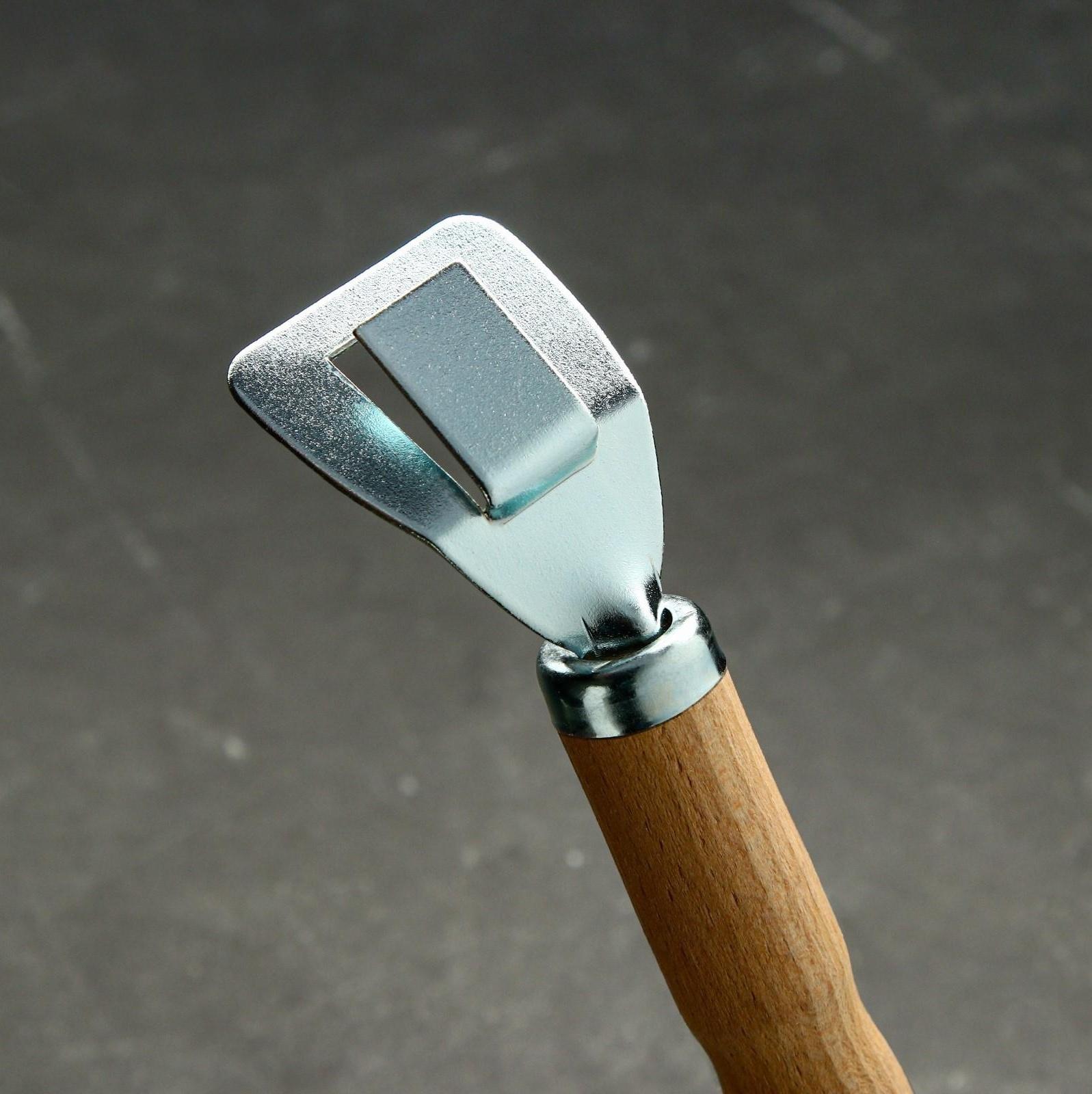 Чапельник с деревянной ручкой, 18 см