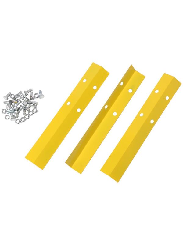 Клумба оцинкованная, d = 80 см, h = 15 см, жёлтая, Greengo