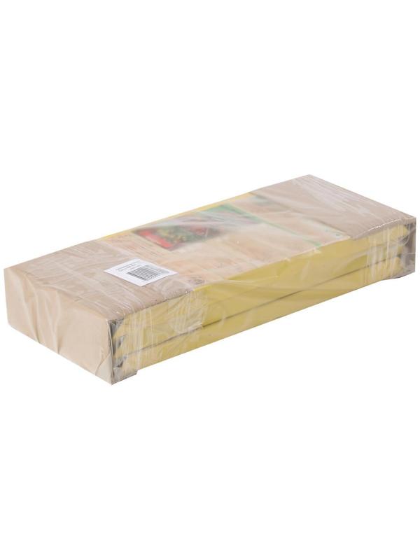 Клумба оцинкованная, d = 80 см, h = 15 см, жёлтая, Greengo