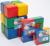 Набор цветных кубиков, 4 штуки, 12 х 12 см