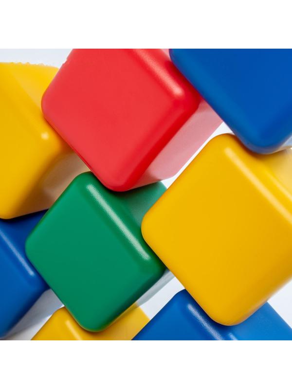 Набор цветных кубиков, 4 штуки, 12 х 12 см