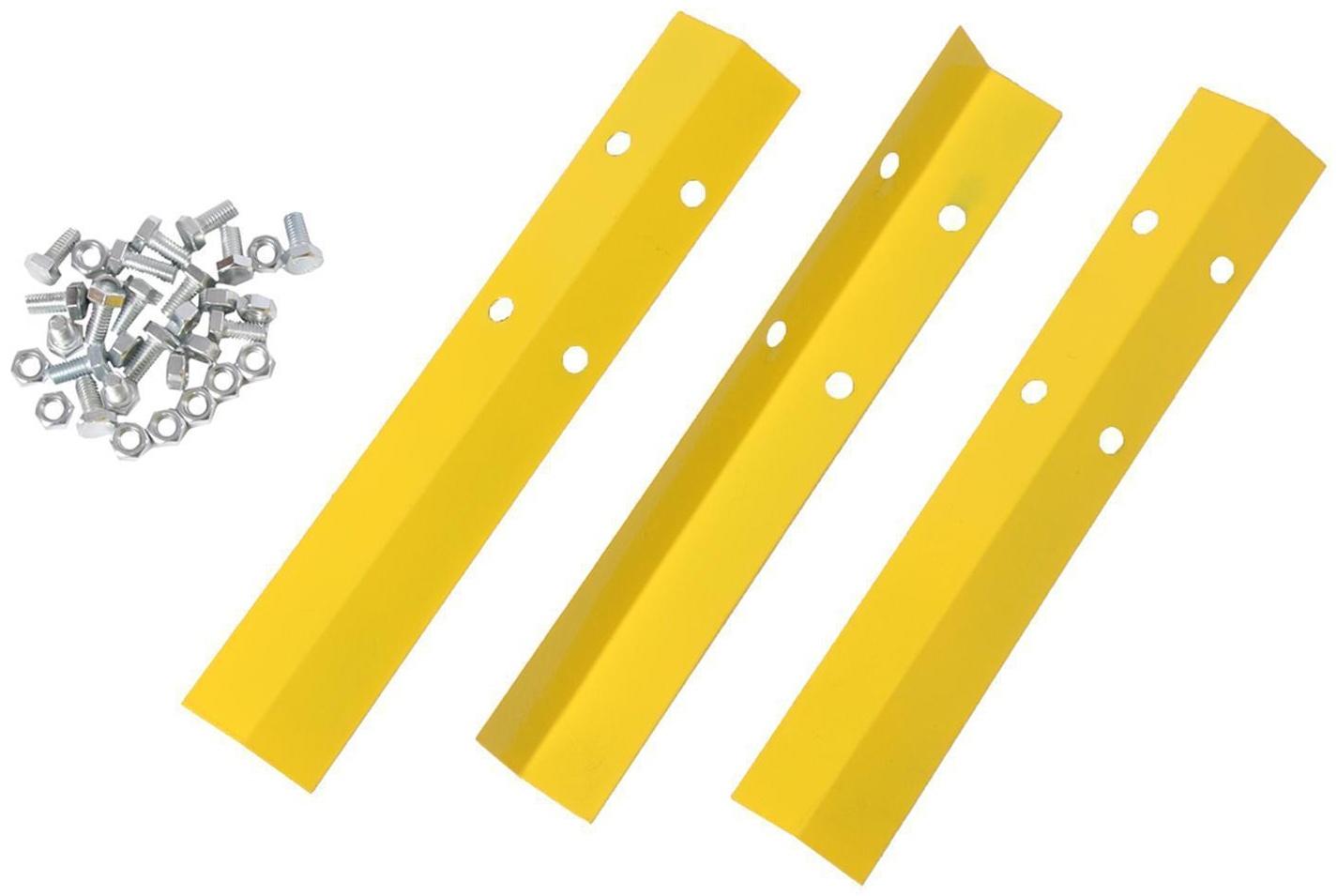 Клумба оцинкованная, 2 яруса, d = 60–100 см, h = 30 см, жёлтая, Greengo