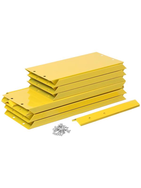 Клумба оцинкованная, 2 яруса, d = 60–100 см, h = 30 см, жёлтая, Greengo