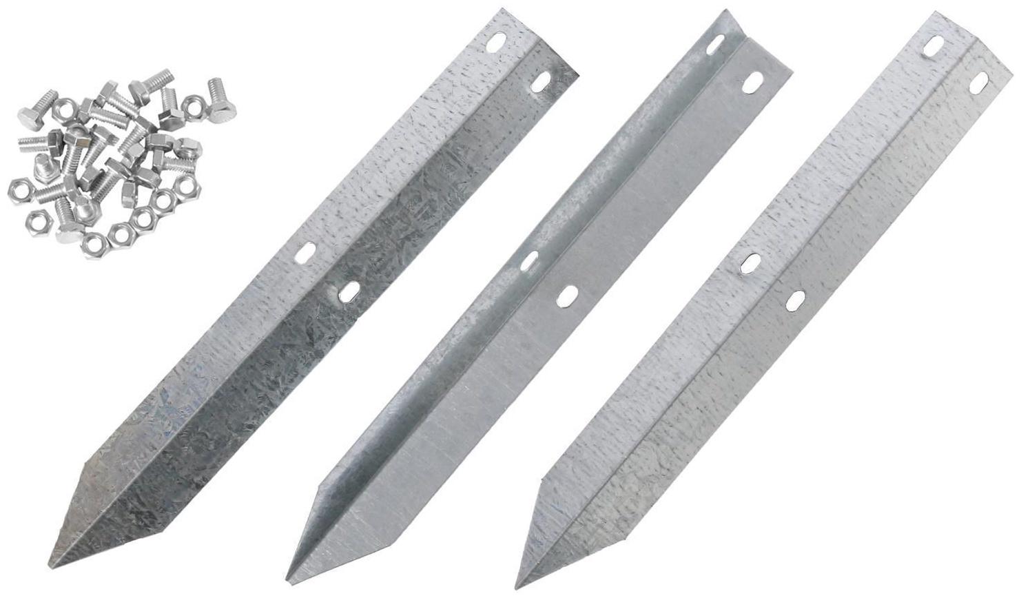 Клумба оцинкованная, d = 60 см, h = 15 см, жёлтая, Greengo