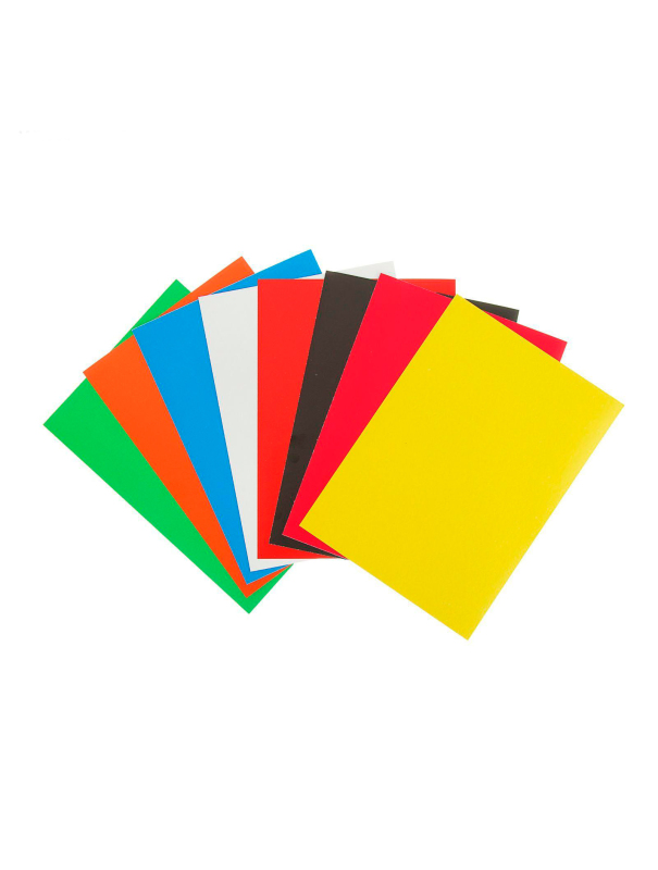 Картон Koh-I-Noor ламинированный цветной А4, 8 листов, 8 цветов