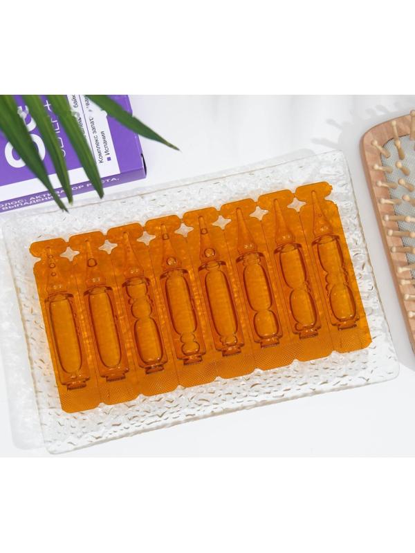 Активный комплекс для волос Compliment «Селен +», активатор роста, профилактика выпадения, 8 шт. х 5 мл