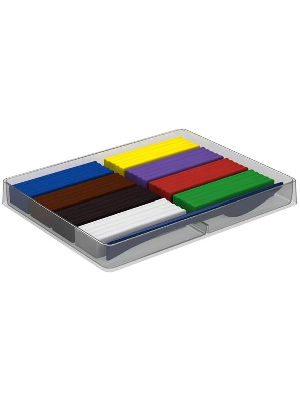 Пластилин 8 цветов, 144 г, ErichKrause ArtBerry, премиум, с алоэ вера, стек в подарок, индивидуальная упаковка брусков, в картонной упаковке