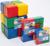 Набор цветных кубиков, 25 штук, 12 × 12 см