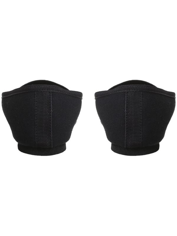 Джазовки тканевые, с резинкой, длина по стельке 23,5 см, цвет чёрный