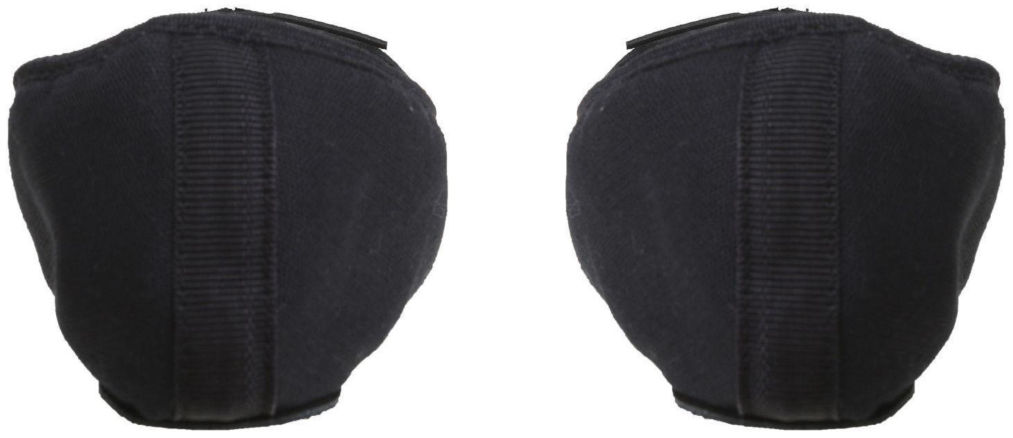 Балетки тиковые, длина по стельке 18 см, цвет чёрный