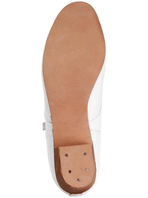 Туфли народные женские, длина по стельке 23,5 см, цвет белый