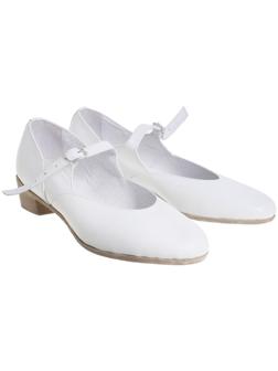 Туфли народные женские, длина по стельке 24,5 см, цвет белый