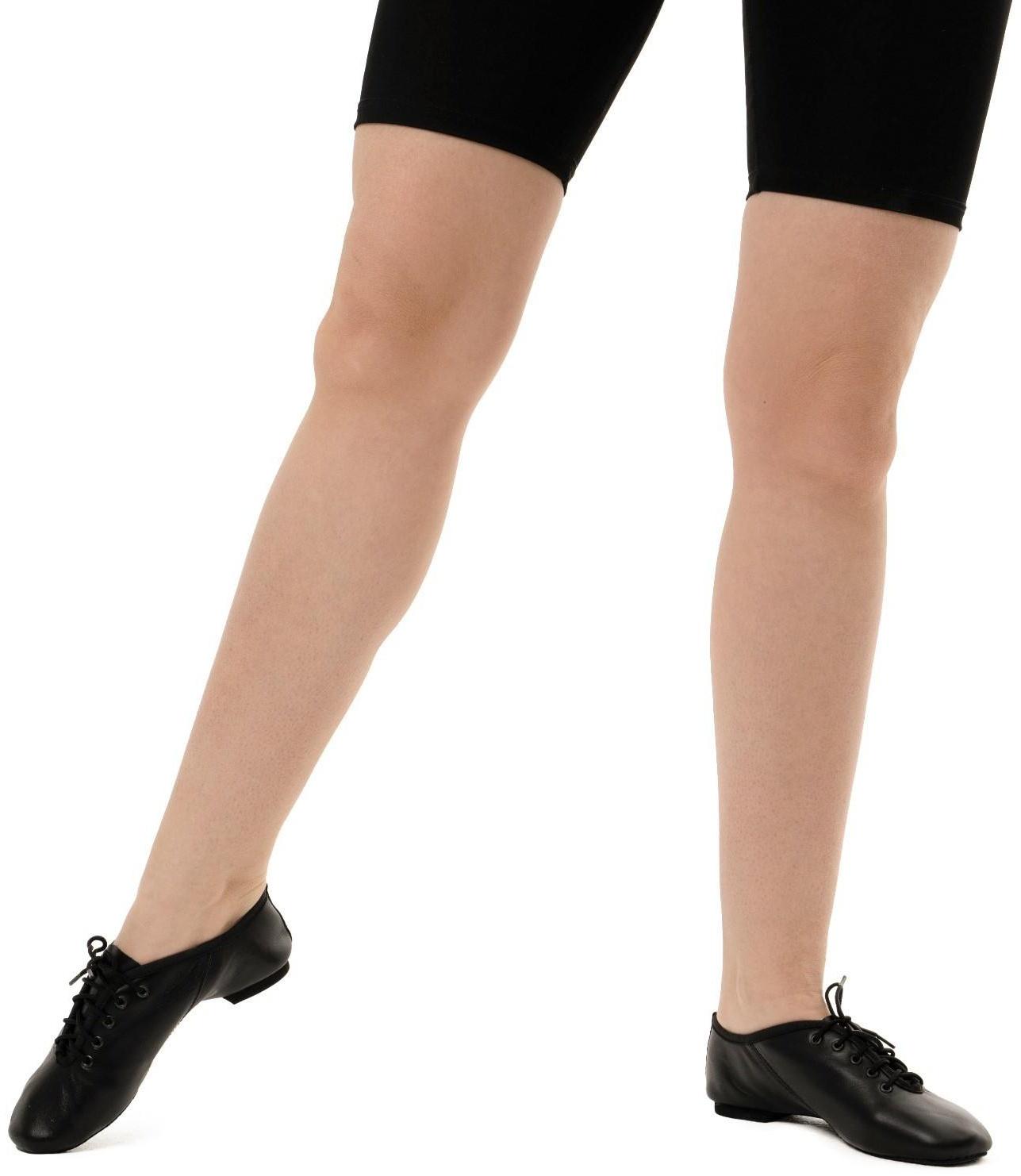 Джазовки низкие, натуральная кожа, длина по стельке 20,5 см, цвет чёрный