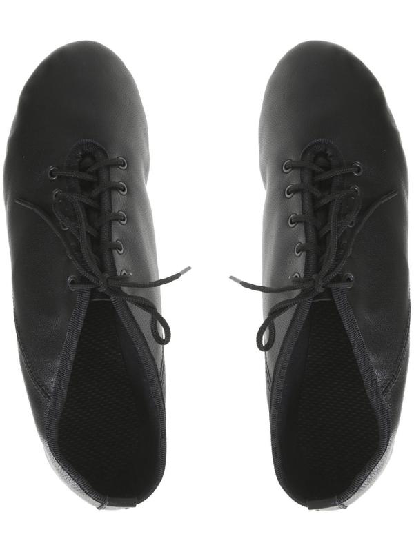 Джазовки низкие, натуральная кожа, длина по стельке 20,5 см, цвет чёрный