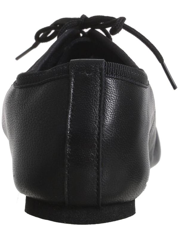 Джазовки низкие, натуральная кожа, длина по стельке 21,5 см, цвет чёрный