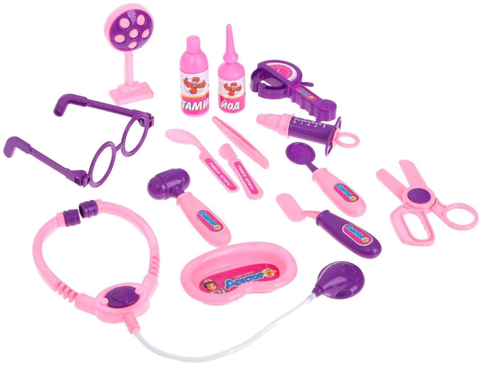 Набор доктора «Маленький врач-4» в чемодане