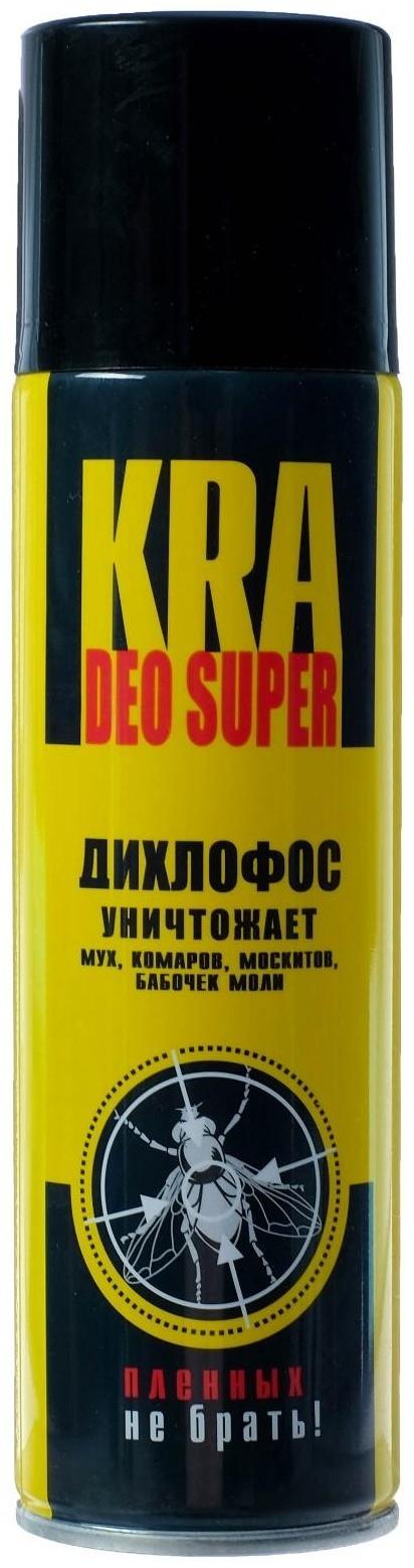Средство для уничтожения летающих насекомых Кра-Део Супер-Дихлофос баллон, 300 см3