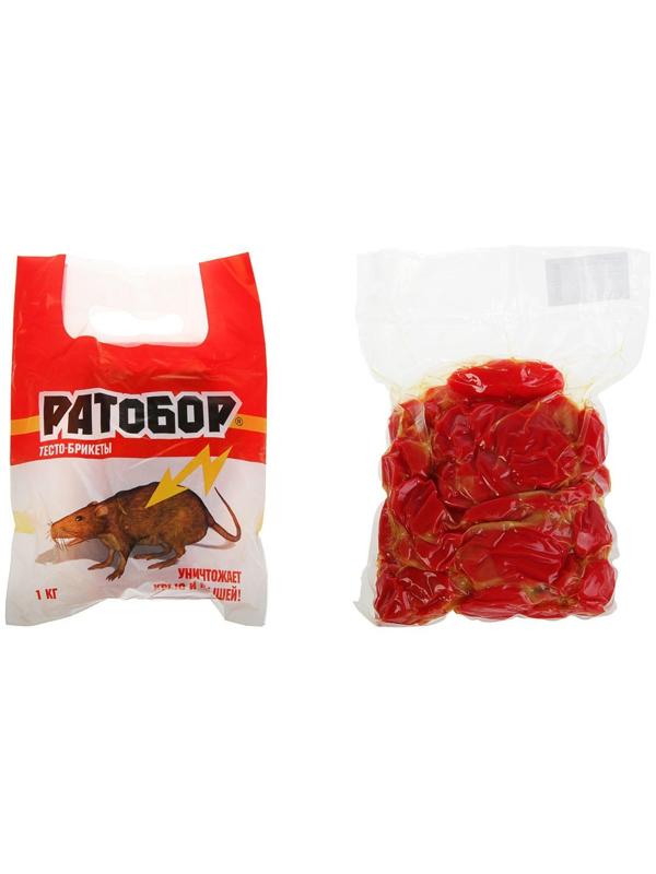 Тесто-брикеты от грызунов 