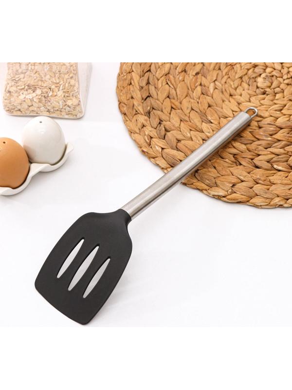 Лопатка Доляна «Стил», 33 см, с прорезями