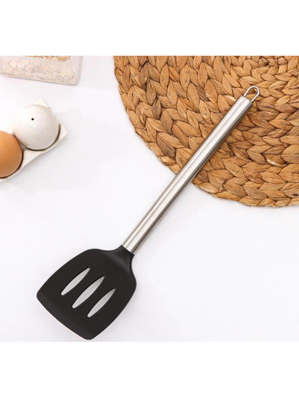 Лопатка Доляна «Стил», 33 см, с прорезями