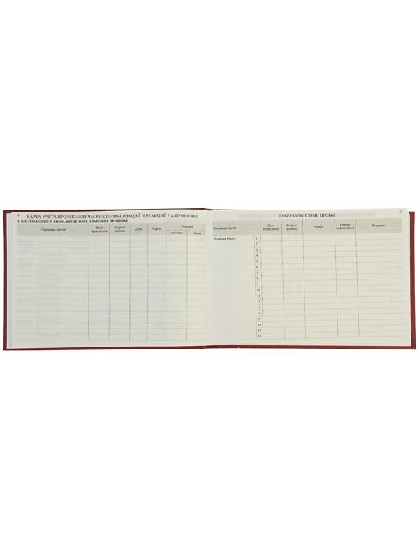 Медицинская карта ребёнка 